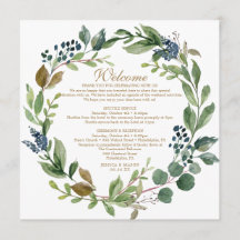 Begrüßungsbrief der Green Navy