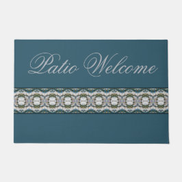 Begrüßungsdesign von Patio Fußmatte