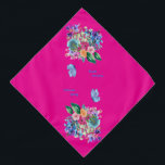 Begrüßungsfeder Halstuch<br><div class="desc">Feiern Sie die Jahreszeit der Erneuerung mit diesem lebendigen Aquarellblumen-Design! Dieser handbemalte Stil spiegelt das Wesen der Schönheit der Natur wider.</div>