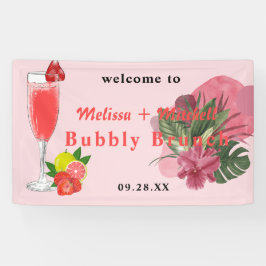 Begrüßungsgetränk und Brunch-Mimosa-Champagner Banner