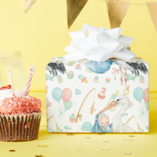 Begrüßungsjunges für Angelfreunde Geschenkpapier