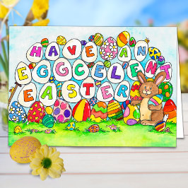 Begrüßungskarte für Ostern von Nicole Janes Karte