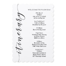 Begrüßungsreise mit dem Begrüßungsbeutel und Infor