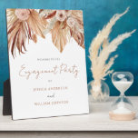 Begrüßungsunterschrift für Bohemische Engagement-P Fotoplatte<br><div class="desc">Bohemische Engagement Party Willkommensschild-Plakette Siehe Matching Sammlung in Niche und Nest Store Vielen Dank</div>