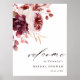 Begrüßungsunterschrift für das Brautparty Herbstro Poster (Vorne)