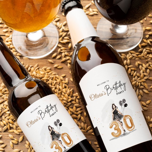 Begrüßungszeichen 30. weinetikett (Von Creator hochgeladen)