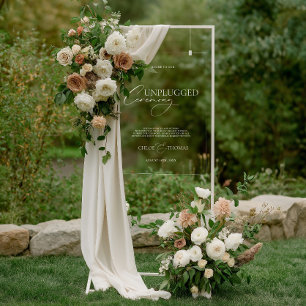 Begrüßungszeichen Akronylic Acrylschild