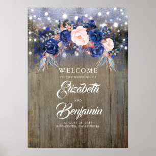 Begrüßungszeichen der Marine Poster