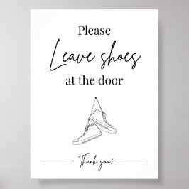 Begrüßungszeichen des Mietshauses Poster