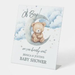 Begrüßungszeichen für Vorwartung und Star Baby Dus Sockelschild