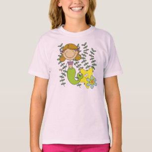 Behaarte Meerjungfrau Browns T-Shirt