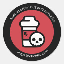 "Behalt Abortion Out" 2" Aufkleber StoppAbortionRx