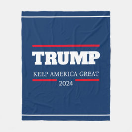 Behalt America Great 2024 Vote Fleecedecke