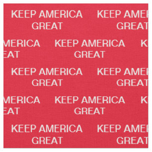 Behalt America Great Donald Trump Stoff