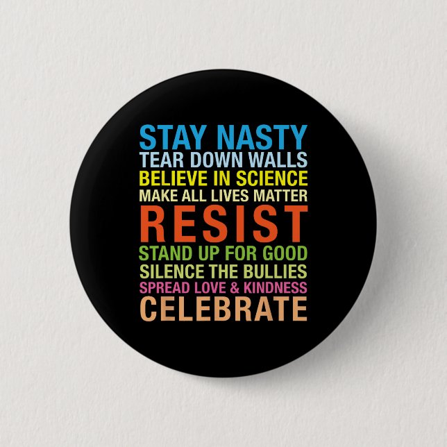 Behalt America Great Lives Problem Bleibe Eklig Re Button (Vorderseite)