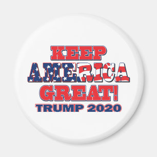 Behalt America Great Trump 2020 Magnet