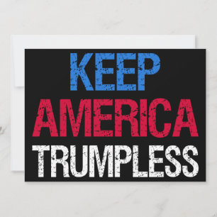 Behalt Amerika - Trumpf I Einladung