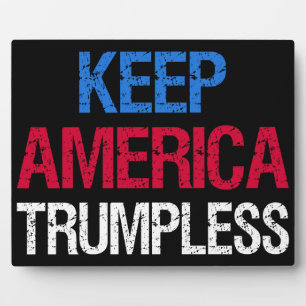 Behalt Amerika - Trumpf I Fotoplatte