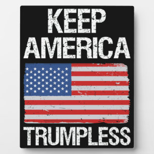 Behalt Amerika: Trumpless III Fotoplatte