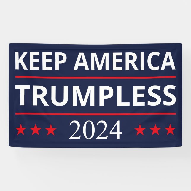 Behalt Amerika: Trumpless VII Banner (Horizontal)