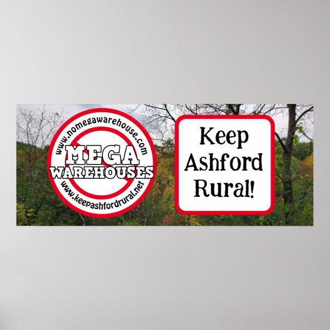 Behalt Ashford Rural | Keine Mega Warehouse Poster (Vorne)