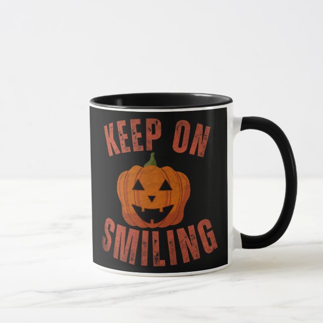 BEHALT AUF DEM KLEINEN HALLOWEEN GESCHENK TASSE (Rechts)