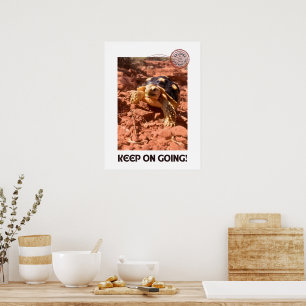 Behalt auf dem Weg zur Inspiration-Verkleidung der Poster