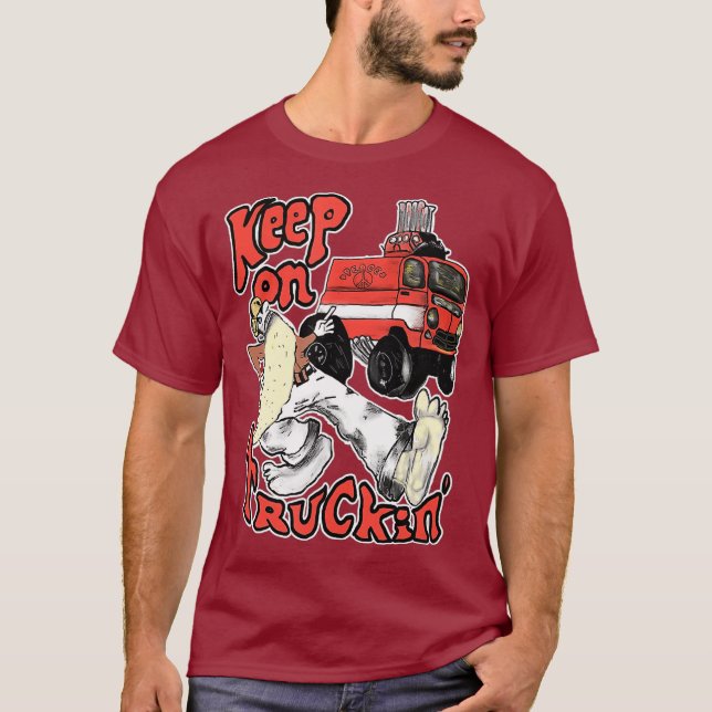 Behalt auf Lastkraftwagen für Lastkraftwagen der 7 T-Shirt (Vorderseite)