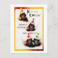 Behalt auf Smilin, Black Cat, Louis Wain