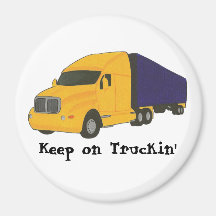 Behalt auf Truckin, LKW auf Magneten