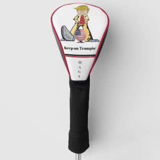 Behalt auf Trumpin' Maga Golf Head Cover Headcover