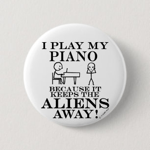 Behält Außerirdische-wegklavier Button