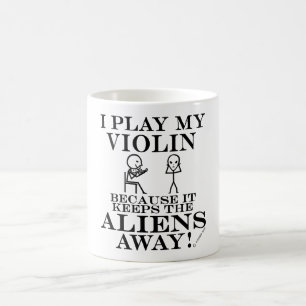 Behält Außerirdische-wegvioline Kaffeetasse