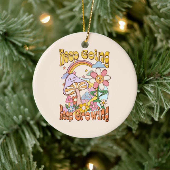 Behalt Behalte wachsen Keramik Ornament (Baum)