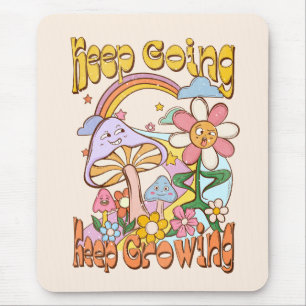 Behalt Behalte wachsen Mousepad