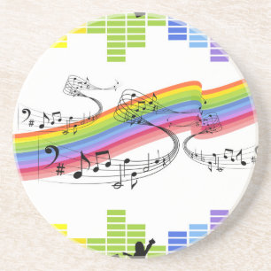 Behalt beim Tanzen Sandstein Untersetzer