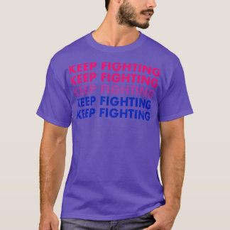 Behalt Bi Pride-Kampf T-Shirt