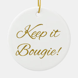 Behalt Bougie Round Keramik Ornament