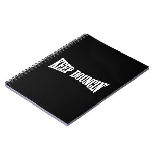 Behalt Bouncin' Notizblock