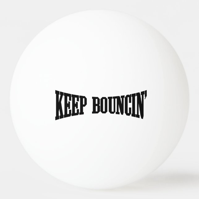 Behalt Bouncin' Tischtennisball (Vorderseite)