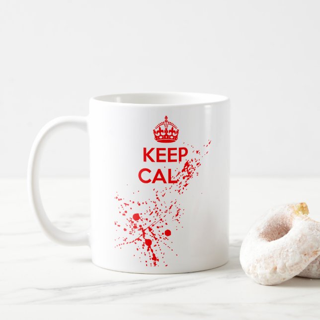 Behalt Cal... Kaffeetasse (Mit Donut)
