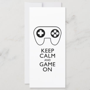 BEHALT CALM AND GAME ON - Game Pad
