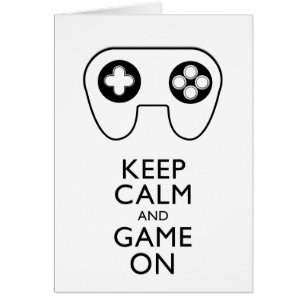 BEHALT CALM AND GAME ON - Game Pad