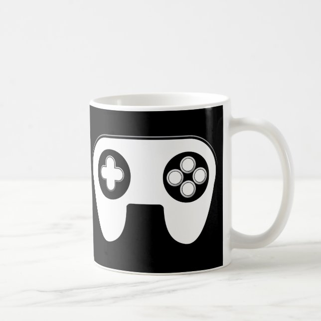 BEHALT CALM AND GAME ON - Game Pad Kaffeetasse (Rechts)