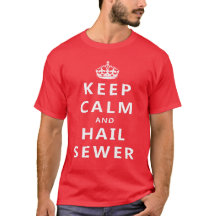 Behalt Calm and Hail SEWER - Elite T - Shirt
