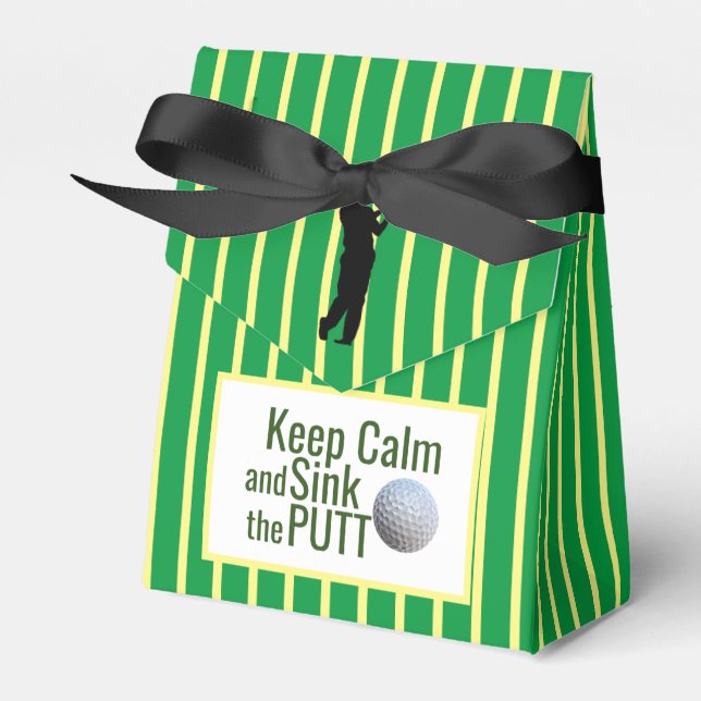 Behalt Calm Ans Sink The Putt Fevor Box Geschenkschachtel (Vorderseite)