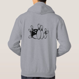 Behalt Calm Bowling Bowl Game Team Player Hoodie