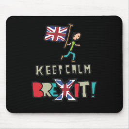 Behalt Calm Brexit Mousepad