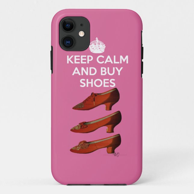 Behalt Calm Buy Shoes 2 Case-Mate iPhone Hülle (Rückseite)