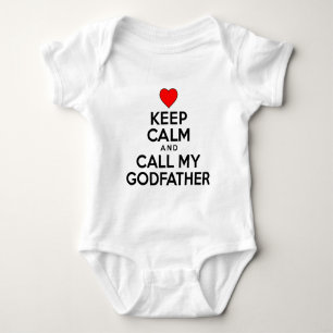 Behalt Calm Call Godvater Baby Strampler